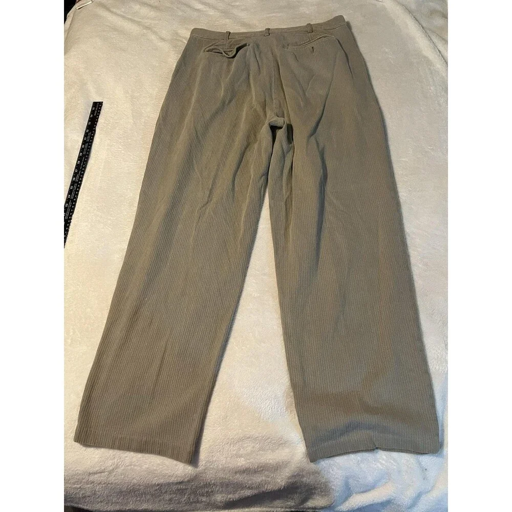 VTG Chaps Ralph Lauren Boy Scout Tag Corduroy Field Pants Flap Pocket 35x30